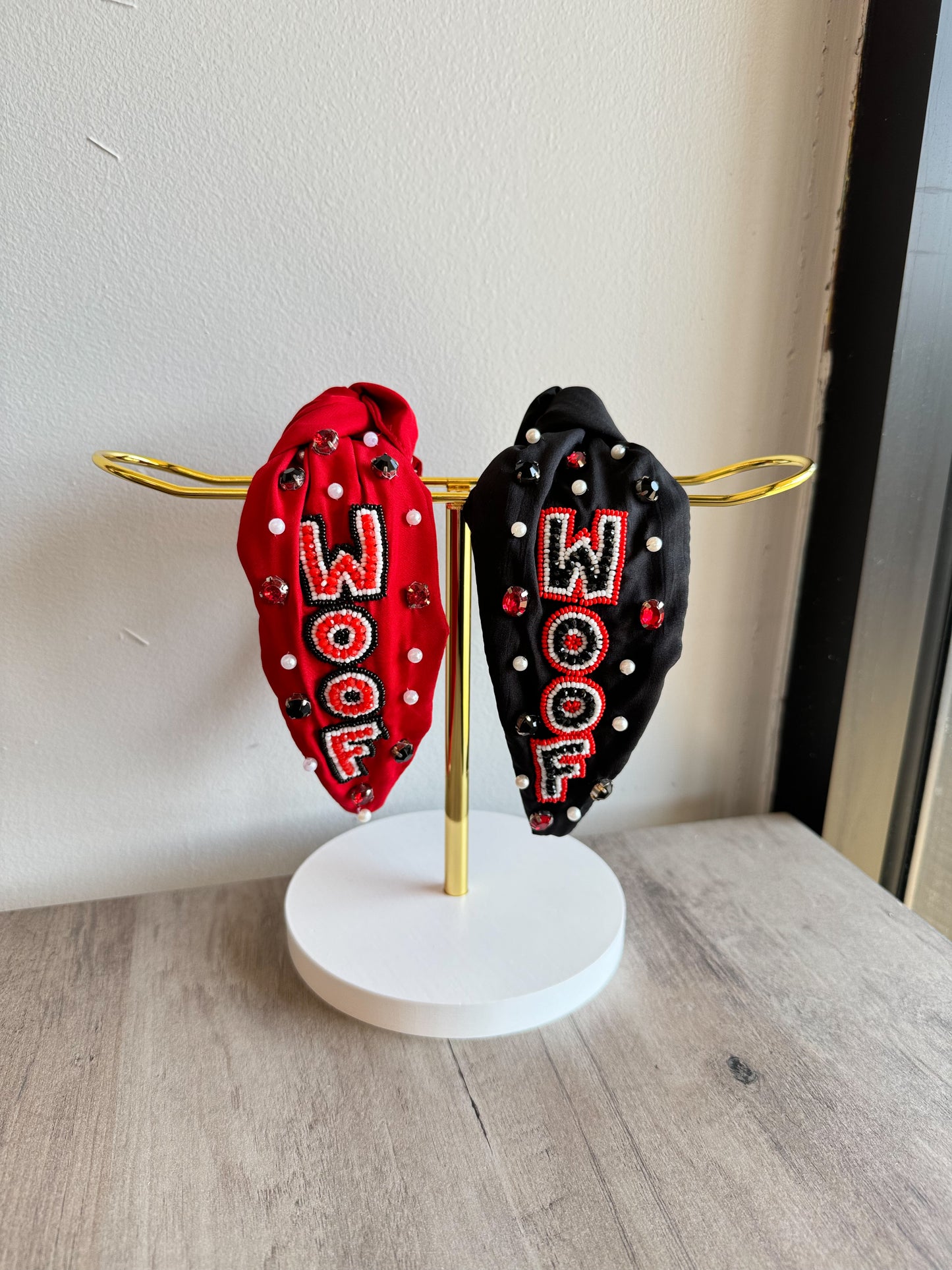 Woof Beaded Headband