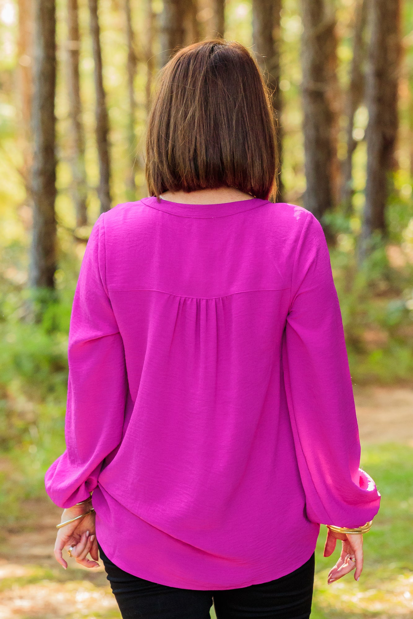 Elizabeth Top - Magenta