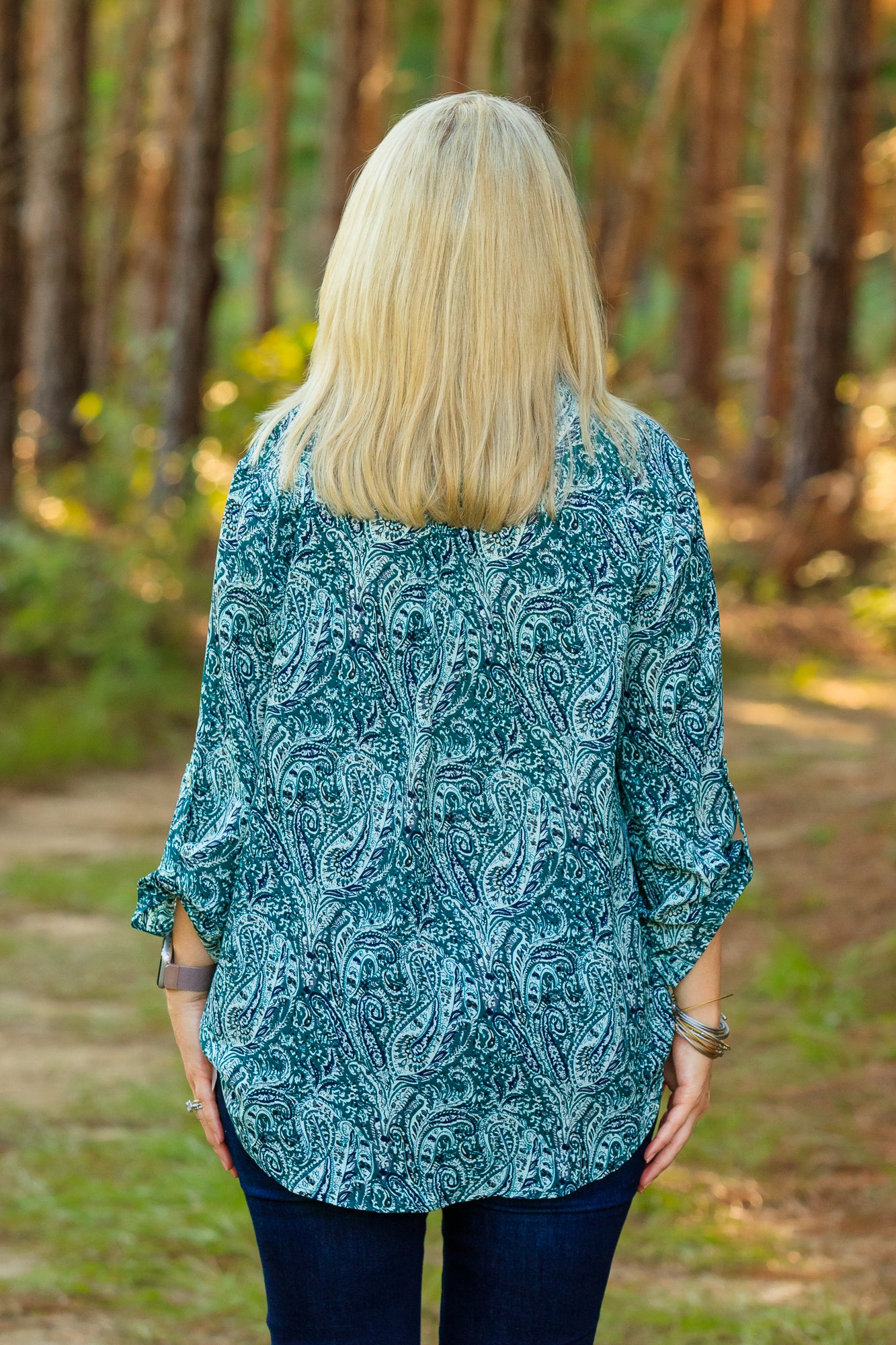 Jaden Top - Green Mix