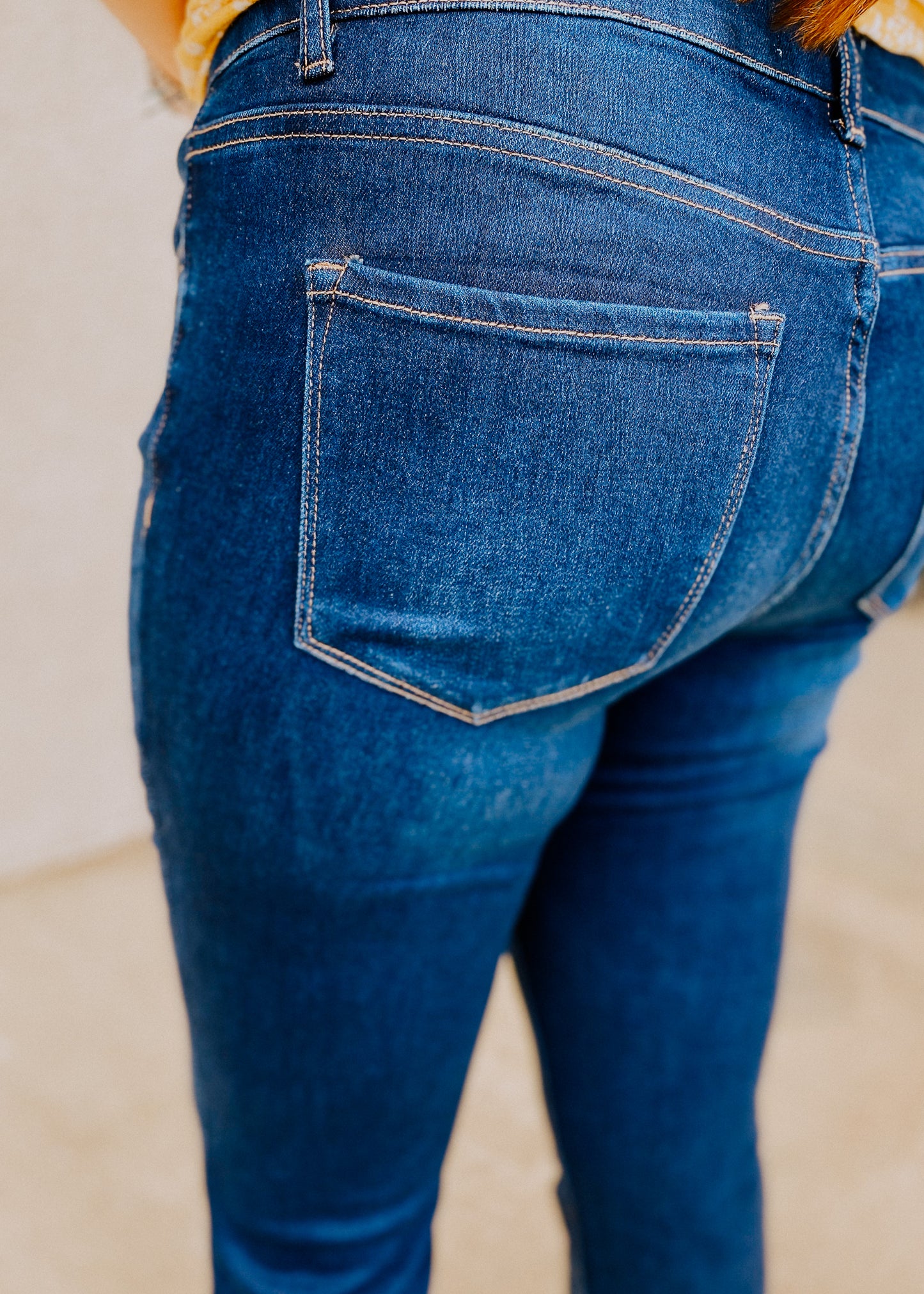 Curvy Amber Mid Rise Skinny