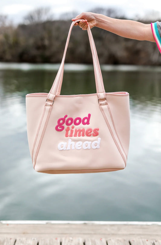 3 Happy Hooligans- Good Times Ahead Neoprene Tote