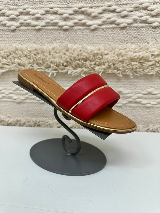 Sense Red/Gold Sandal