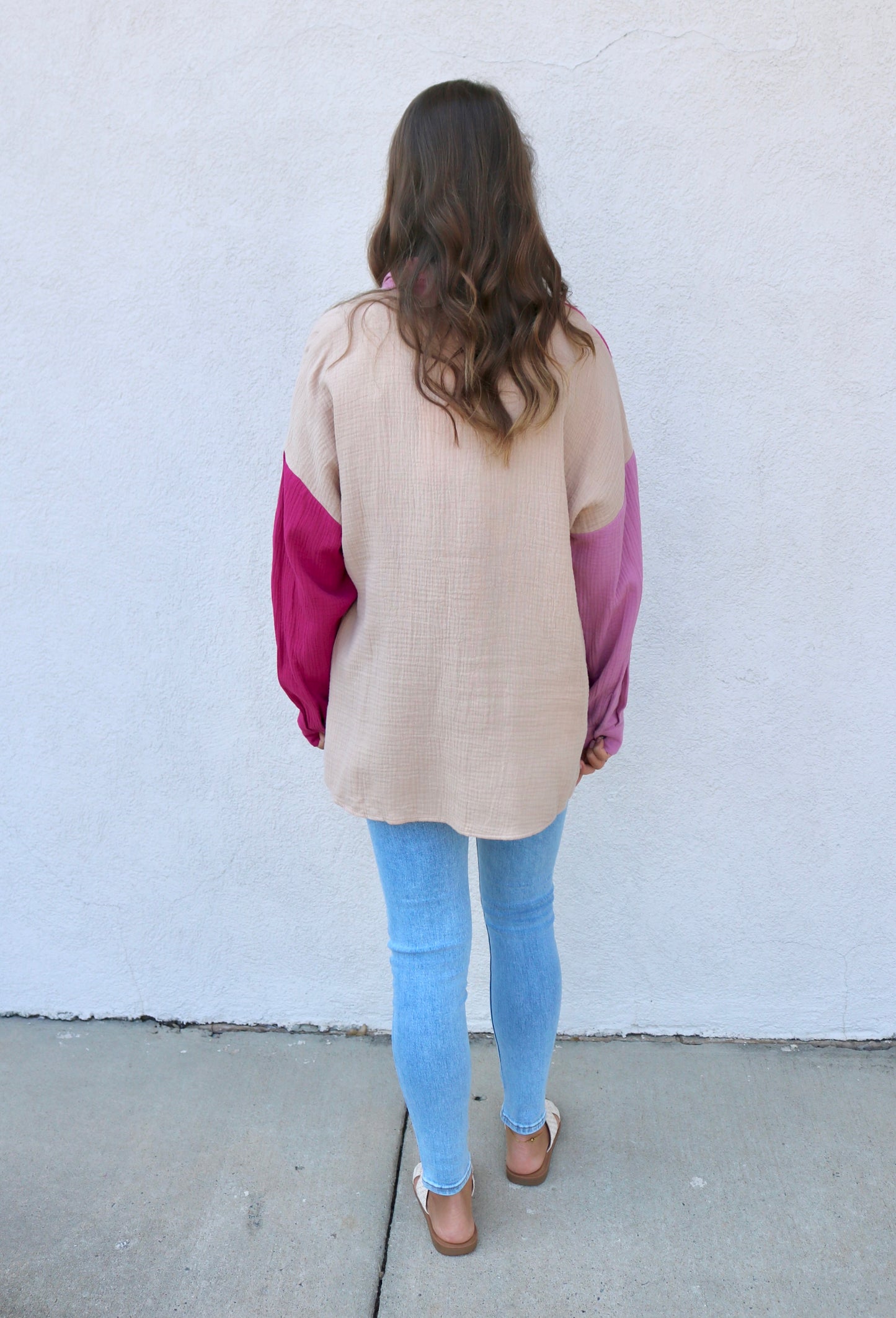 Sydney Color Block Shacket