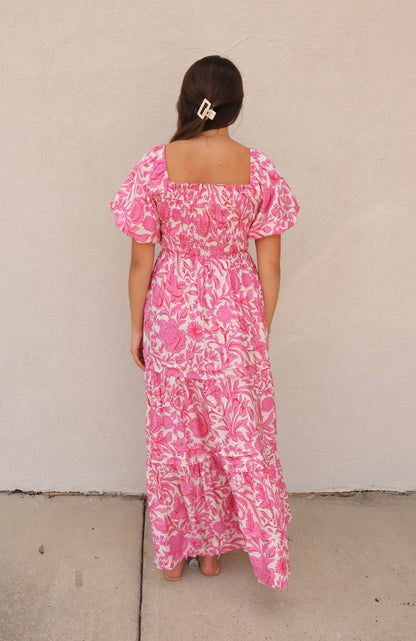 Seraphina Smocked Maxi Dress