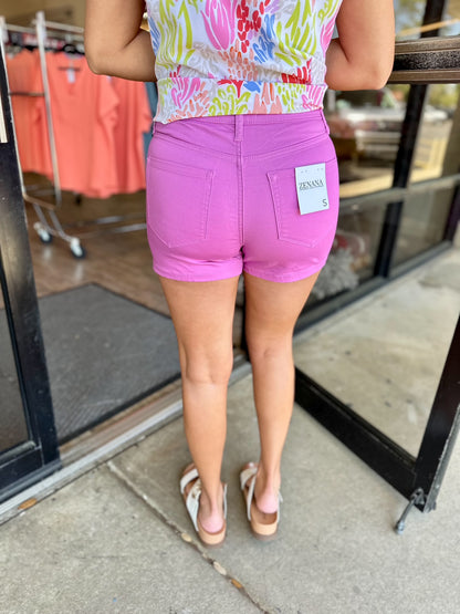Aria Colored Shorts- Purple