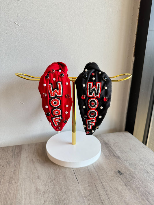 Woof Beaded Headband