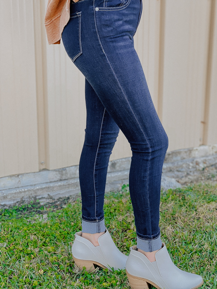 KanCan:: High Rise Super Skinny - Dark