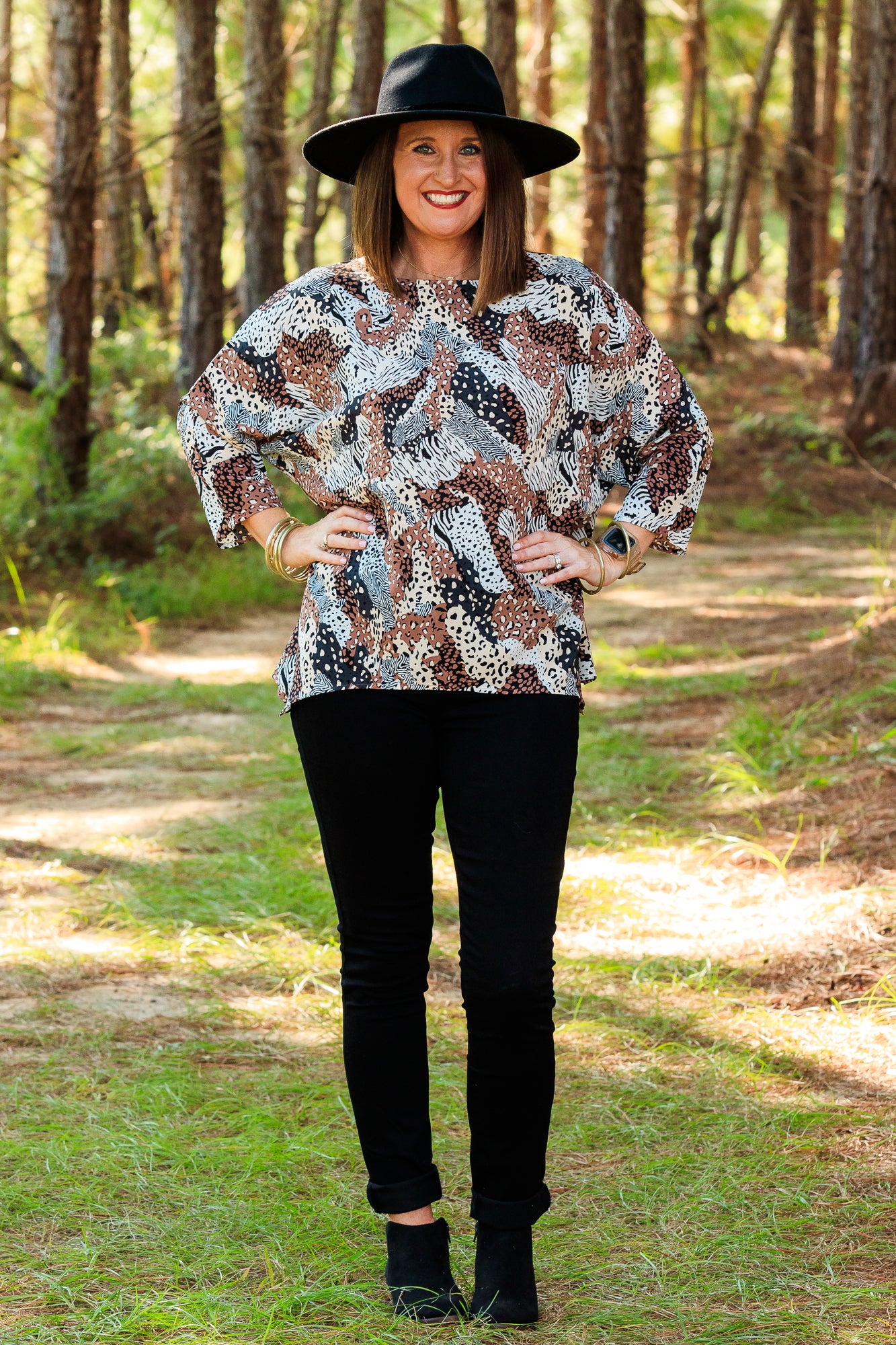 Denise Top - Black Mix