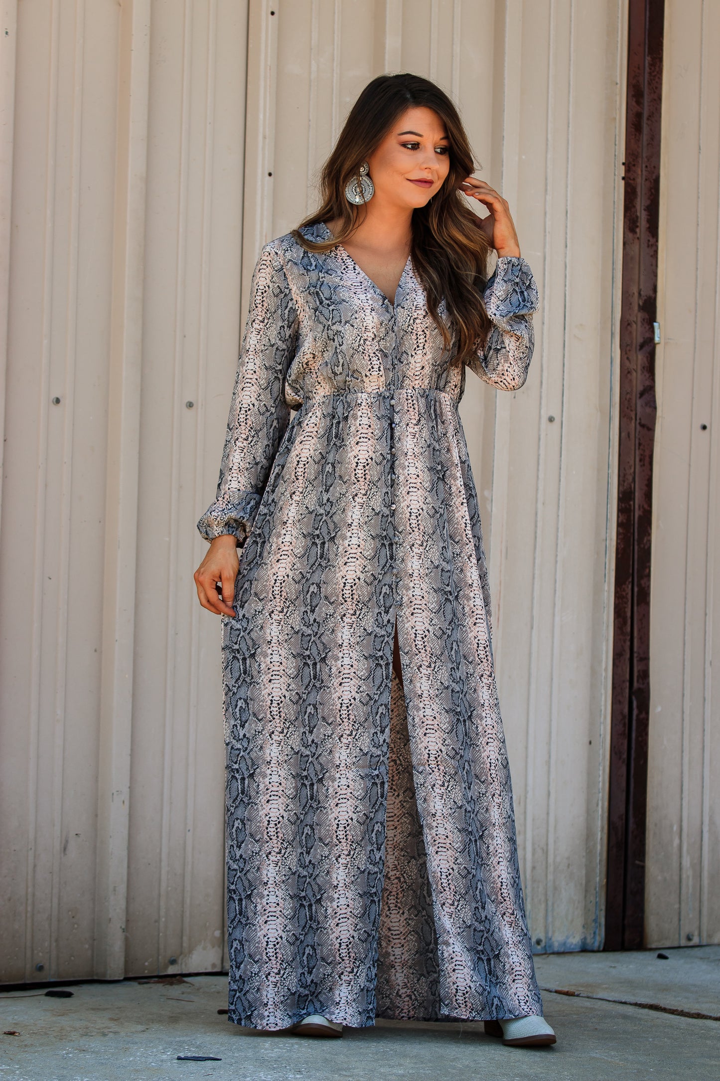 BuddyLove - Dolly Maxi Dress - Pinky - ellies-clothing-boutique