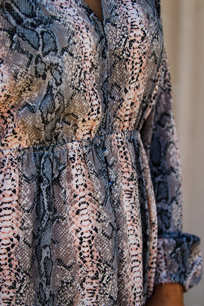 BuddyLove - Dolly Maxi Dress - Pinky - ellies-clothing-boutique