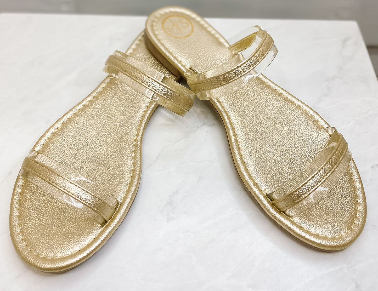 Linda Sandals- Gold