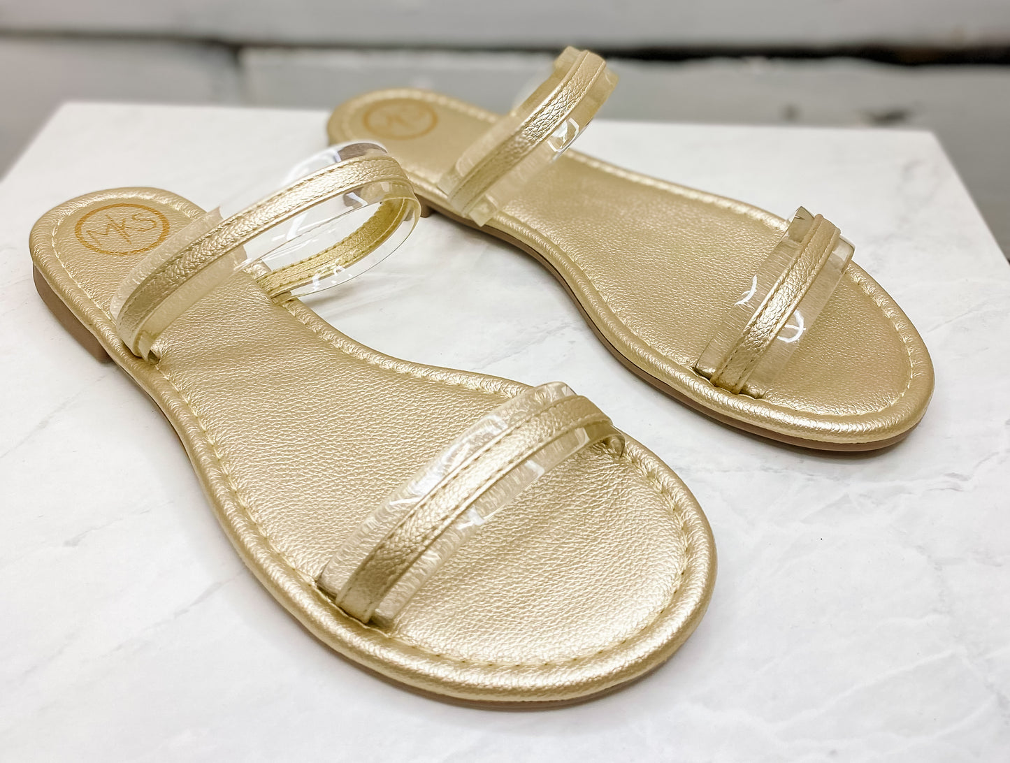 Linda Sandals- Gold