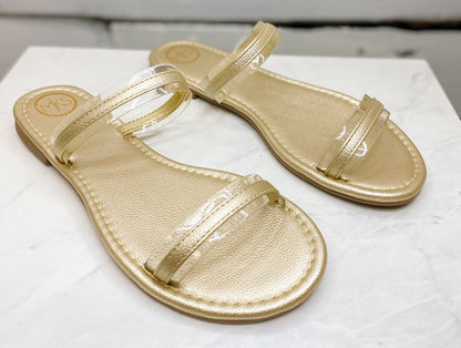 Linda Sandals- Gold