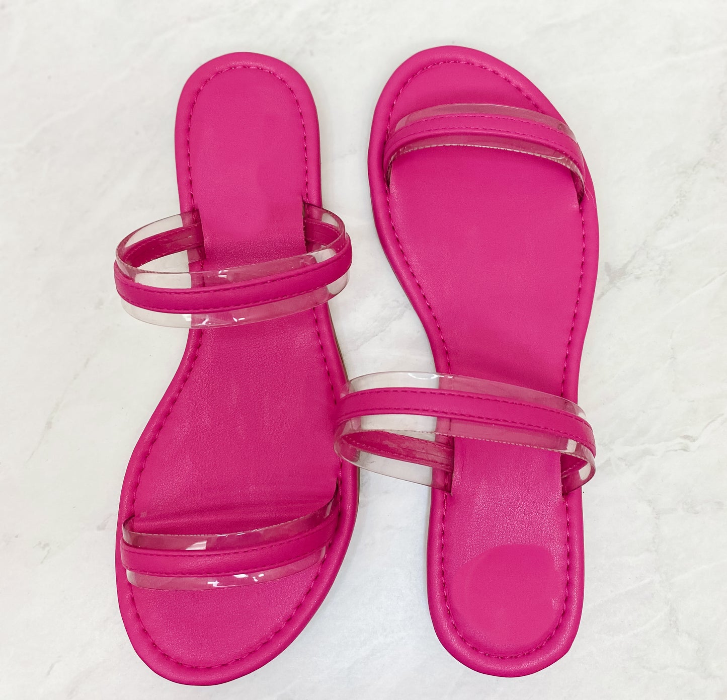 Linda Sandals- Fuchsia