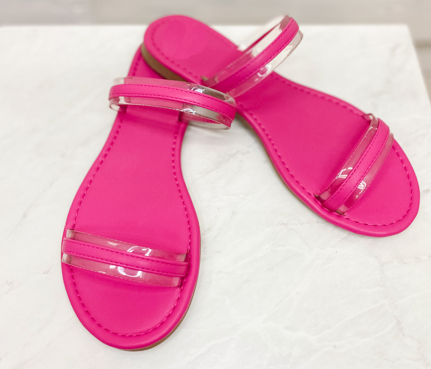 Linda Sandals- Fuchsia