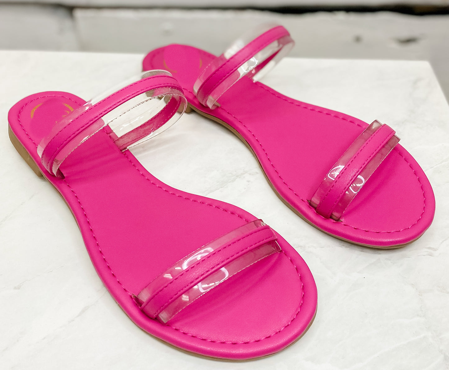 Linda Sandals- Fuchsia