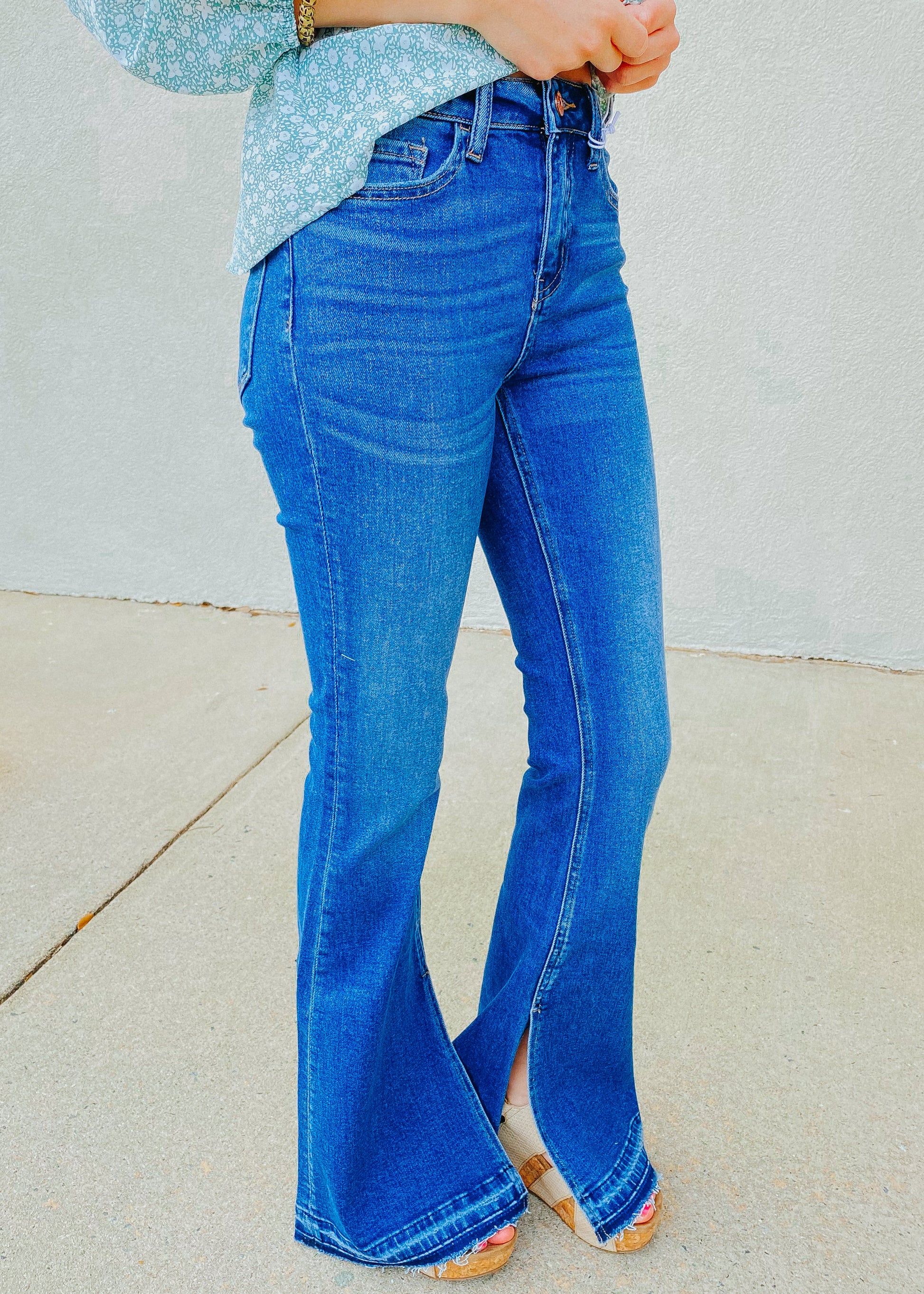 Bianka Realeased Hem Flare - High Rise