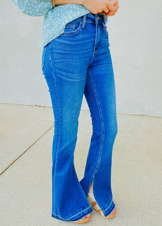 Bianka Realeased Hem Flare - High Rise