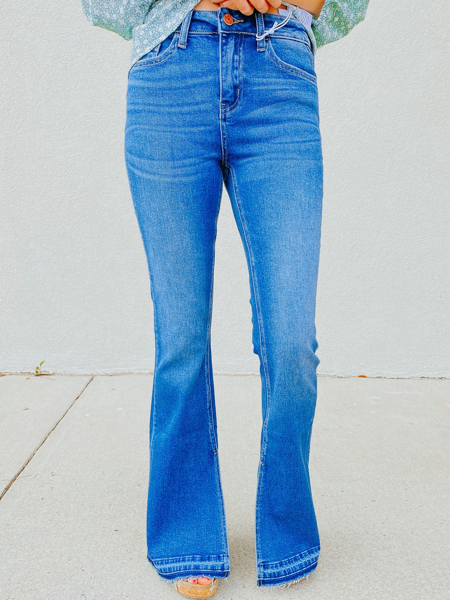 Bianka Realeased Hem Flare - High Rise