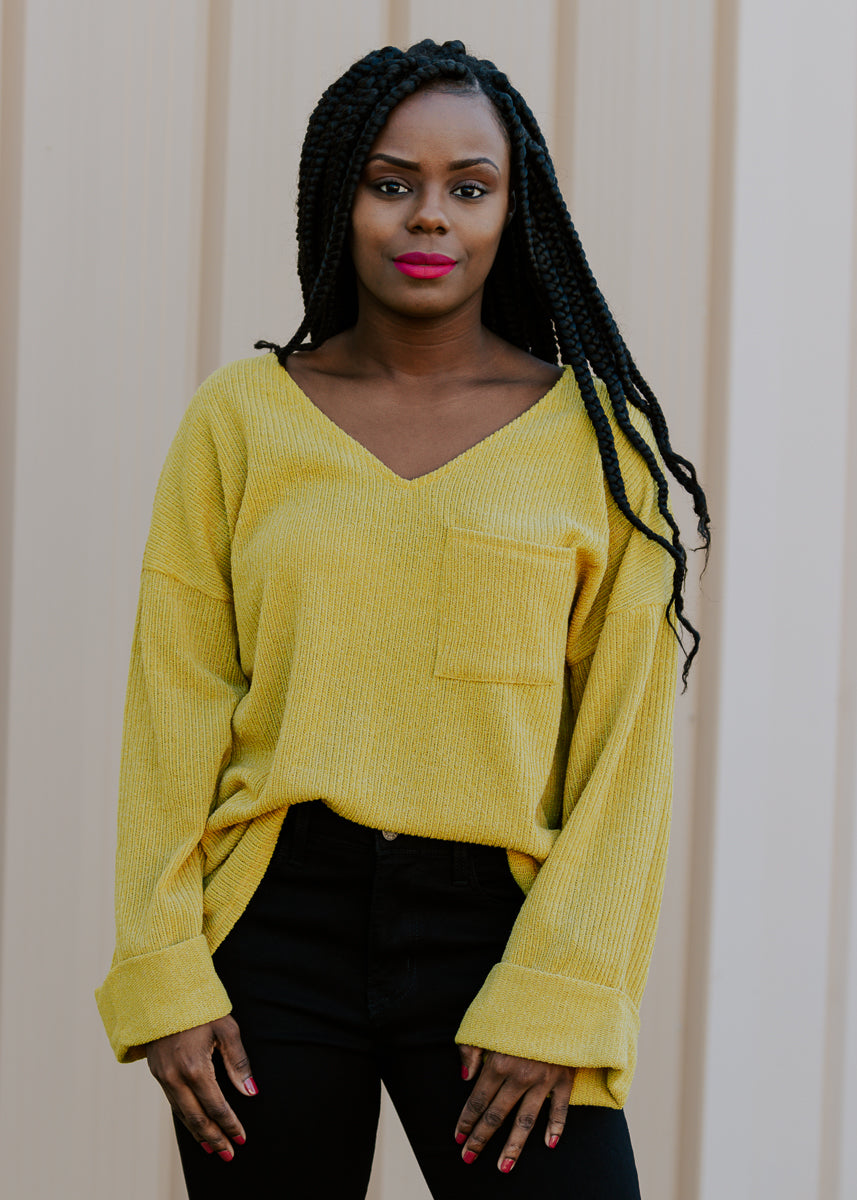 Raina Ribbed Knit Top