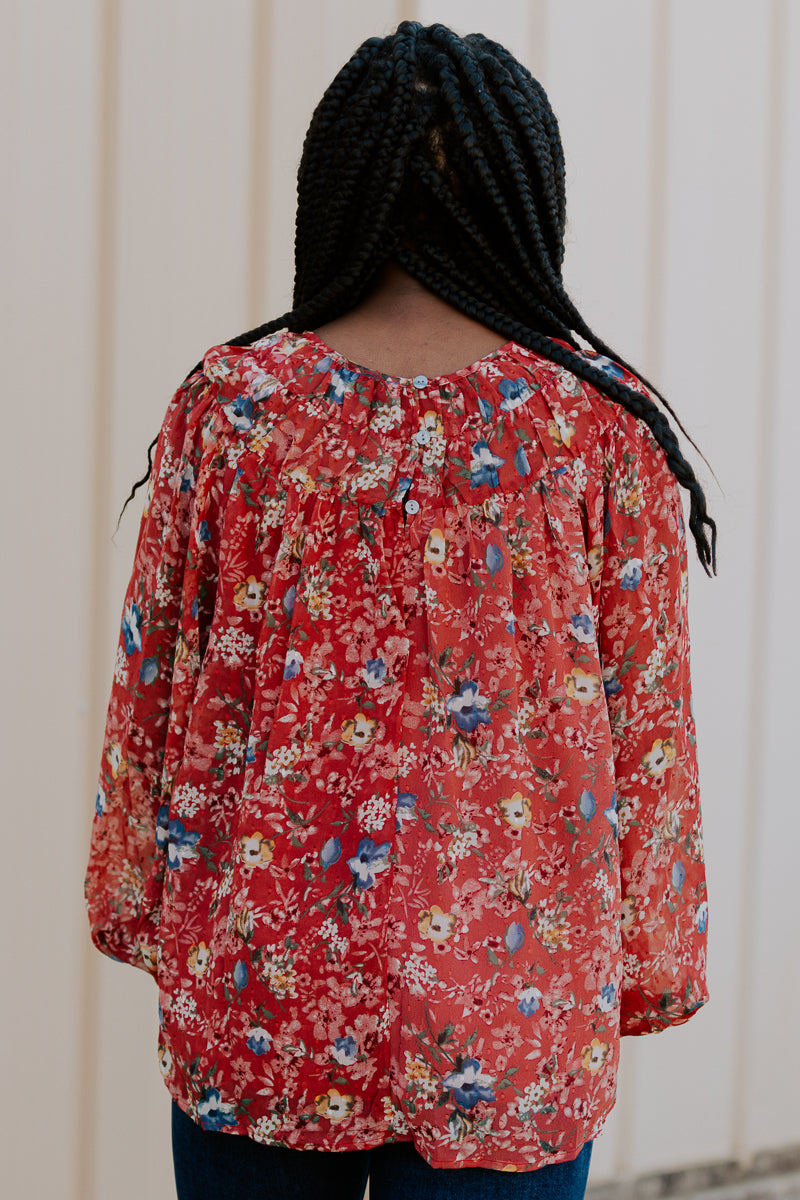 Hailey Floral Top