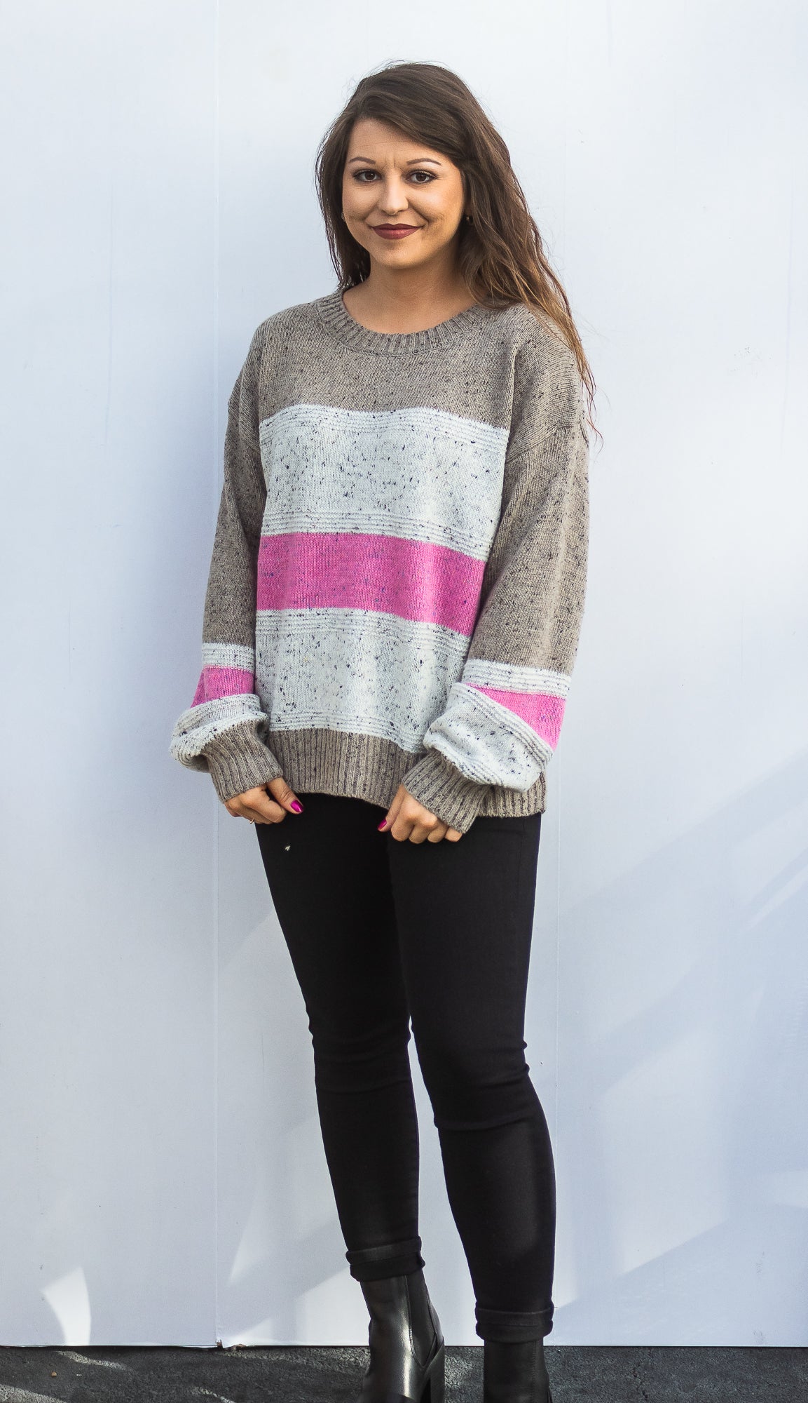 Hart Stripe Sweater