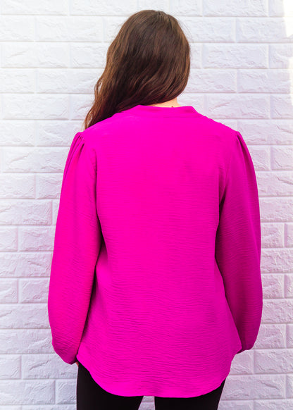 Laurel Top - Magenta