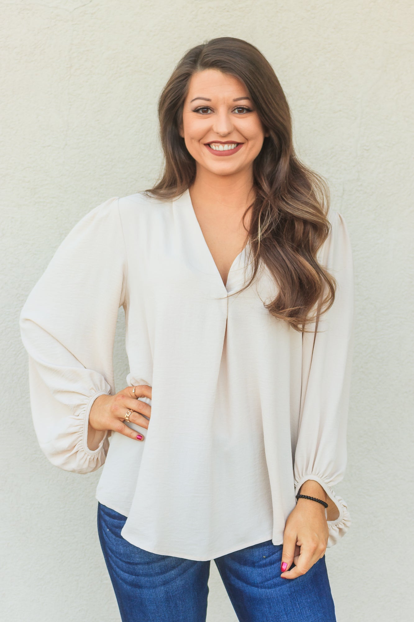 Laurel Top - Oatmeal