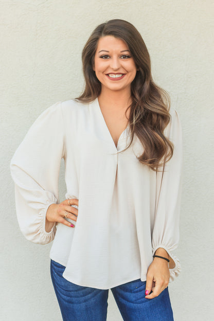 Laurel Top - Oatmeal