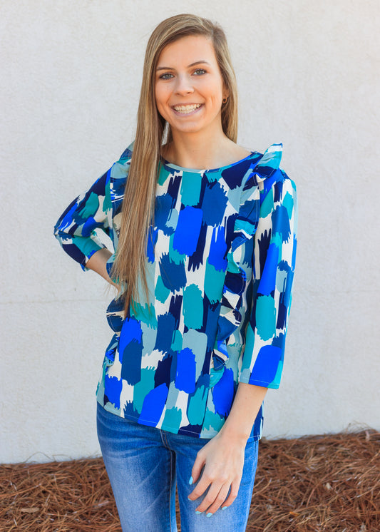 Michelle McDowell: Mason Top - Wandering Roads Blue