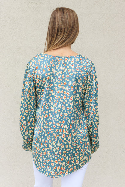 Emma Bubble Sleeve Top