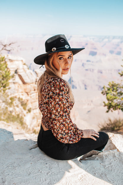 BuddyLove: Sabrina Smocked Top - Harvest