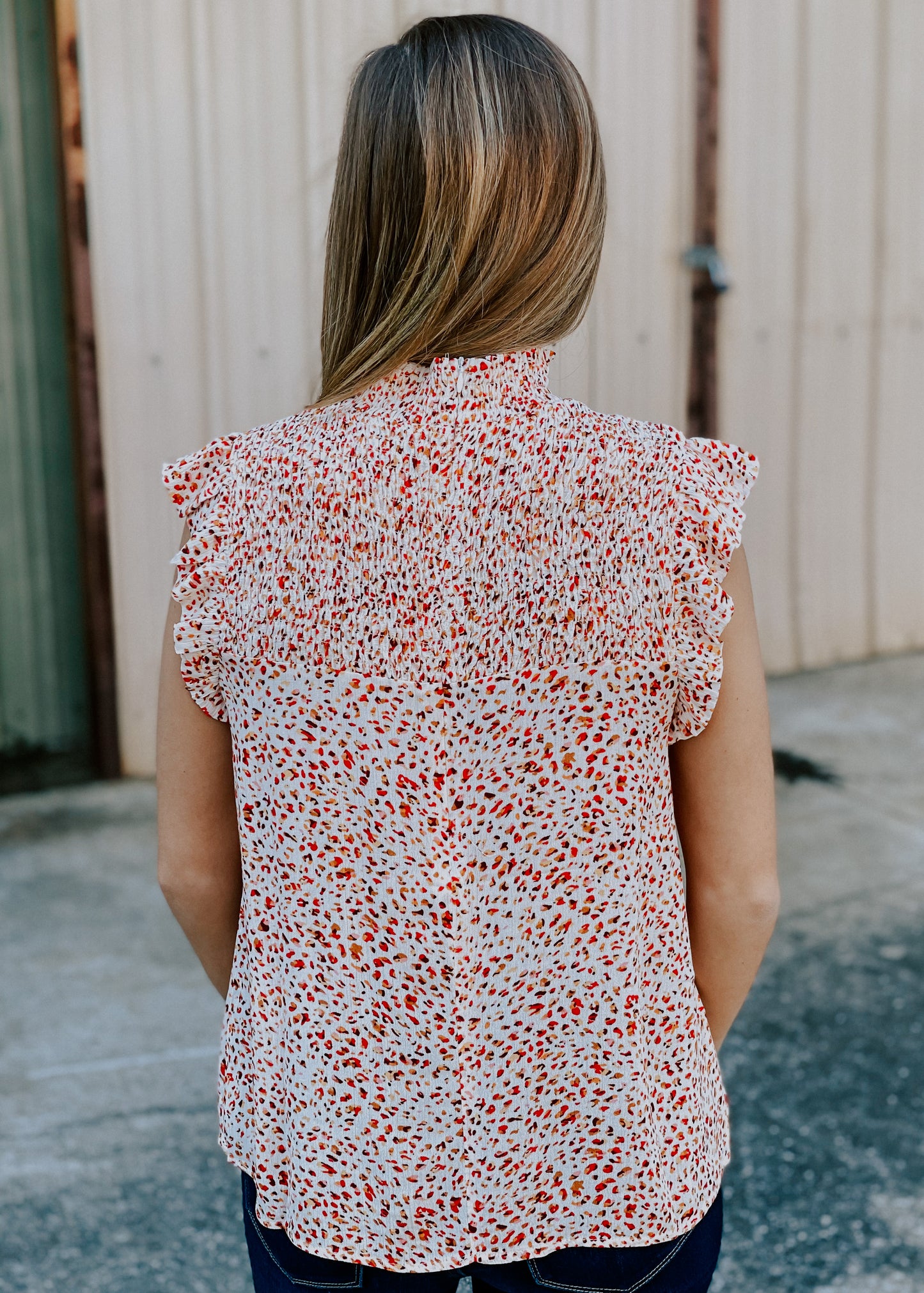 Cressida Smocked Top