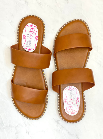 Micah Sandals - Tan